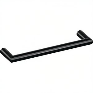 HEWI 562.10.128 Polyamide Furniture Handle Deep Black 90 128 mm 10 mm for Cabinets and Furniture Organizers - Product Image 3