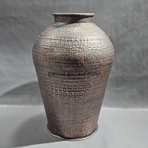 Decorative Aluminum Metal <b>Vase</b> for Wedding Centerpieces Modern <b>Tall</b> <b>Vase</b> OEM ODM Custom Design Bulk Supplier Factory - Product Image 1