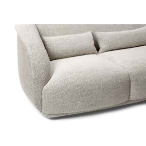 Sofá Seccional de 3 Plazas Planete Contemporary, Estilo Francés, Extensible, Mueble de Sala de Estar con Diseño de Esquina, Relleno de Esponja - Product Image 2