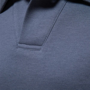 Pure Cotton <b>Long</b>-<b>sleeved</b> Polo-<b>shirt</b> for <b>Men</b> Spring and Summer High-end Polo <b>Shirt</b> <b>Men</b> Solid <b>Casual</b> Cotton Polo-<b>Shirt</b> - Product Image 4