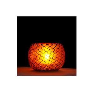 Candelero de vidrio de mosaico de estilo de lujo votivo para decoración de balcón diseño elegante candelabro votivo hecho a mano para Navidad - Product Image 4