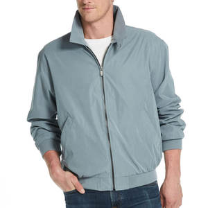 Nueva chaqueta cortavientos cálida con estilo para hombre con cierre de cremallera, chaquetas cortavientos de invierno para hombre - Product Image 1