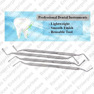 Kit de instrumentos quirúrgicos dentales compuestos de alta calidad, juego de instrumentos de llenado Manual con agarre antideslizante de acero inoxidable, superventas - Product Image 4