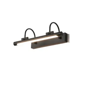 AvalonGallery Modern Style 6W LED Wall Light Copper <b>Lamp</b> Body with <b>Warm</b> White CCT Linear Shade Remote Control for Living Room - Product Image 1
