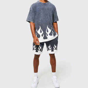 Ropa de verano hecha en Pakistán, camisetas de lavado ácido, ropa de moda, camisetas de lavado ácido de Color personalizado para hombres - Product Image 5