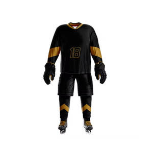 Conjunto de Uniforme de Hockey sobre Hielo Profesional, Ajuste Personalizado para Entrenamiento y Juegos Competitivos - Product Image 4