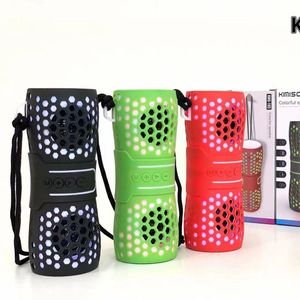 Enceinte Bluetooth portable KIMISO, son 360°, LED RGB, batterie rechargeable, pour téléphone portable, utilisation en extérieur - Product Image 3