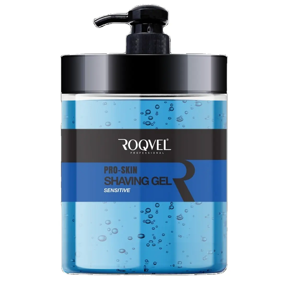 GEL DE RASAGE POUR HOMMES SUPER QUALITÉ 1000 ML AVEC POMPE COULEUR BLEUE RASAGE FACILE Offre Spéciale PRODUITS DE RASAGE