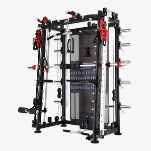Meilleures ventes NOUVEAU Rack de musculation compact commercial Cage Smith Tout-en-un Multifonction Banc de musculation Station de musculation à domicile Équipement de musculation - Product Image 4
