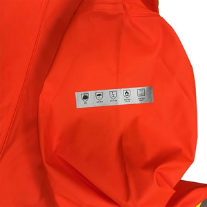 Chaqueta Impermeable Unisex de Alta Calidad, Transpirable, con Certificación CE, de Alta Visibilidad, Chaqueta de Exterior con Capucha, Estilo Casual Holgado - Product Image 5