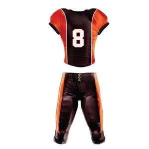 Hot Selling 100% Polyester Custom Made American <b>Football</b> Uniform <b>Best</b> Quality Plus Size with Short Sleeves Breathable Design - Product Image 5