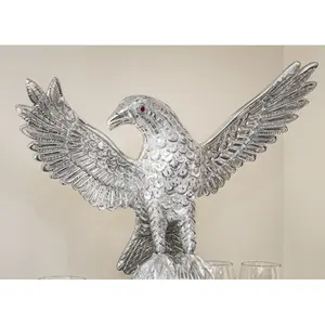 Decoración de Mesa de Animales de Metal Hecha a Mano por Diseñadores, Escultura Geométrica de Acero Inoxidable Fabricada por Zahid Exports en India - Product Image 2