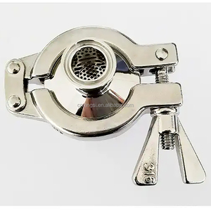 Acier inoxydable SS304 <span class=keywords><strong>vannes</strong></span> de contrôle de qualité alimentaire connexion de pince sanitaire purgeur de vapeur thermostatique - Product Image 3