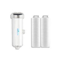 Pommeau de Douche Détachable Filtrant pour Soin de la Peau, Solution d'Eau Fraîche Ionpolis pour Salle de Bain Familiale