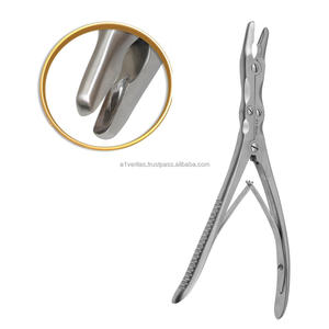 Pinzas de corte de hueso recto quirúrgico ortopédico Ruskin de 7 \ ", cortador de hueso Liston eléctrico Manual de acero a la venta, a la venta, en stock de VERITAS - Product Image 3