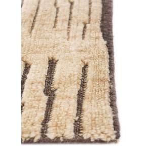 Abstract <b>Wool</b> Hand Knotted Rugs LCA-1533 Thyme Beige <b>Brown</b> for Living Hallway Entryway Bedroom-Rectangle Puzzle Puzzle Carpet - Product Image 4