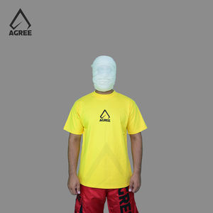 Venta al por mayor logotipo personalizado 230 Gsm peso pesado camisetas para hombres secado rápido 100% algodón tejido ligero estilo de impresión especial - Product Image 1