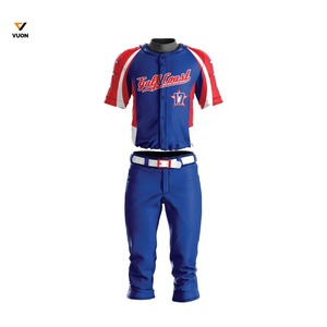 ชุดเบสบอลเสื้อเจอร์ซีย์สำหรับสตรีพิมพ์ลายเปล่าพิมพ์ซับลิเมชัน - Product Image 4