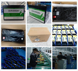 12v 100ah Lifepo4 배터리 12.8v 200ah 300ah Lifepo4 배터리 1280wh 솔라 리튬 이온 배터리 - Product Image 6