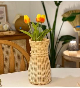 Macetas y jardineras inteligentes de bajo precio, maceta de ratán para decoración de jardín con soporte de hierro, soporte negro de pie grande - Product Image 4