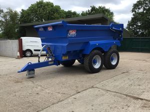 รถเทรลเลอร์ไฮดรอลิก JPM 14 TDT รถเทรลเลอร์สำหรับงานหนักสำหรับการเกษตร - Product Image 5