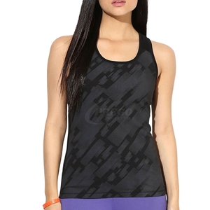 Nouveauté : débardeur pour femme |   Sur mesure, couleur noire unie |   Tissu respirant |   Top sans manches au design tendance - Product Image 3