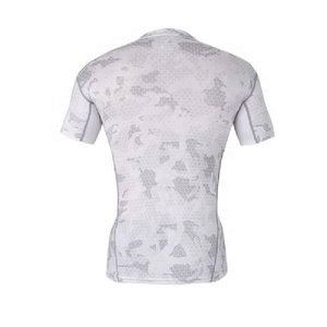 Personalizado de los hombres de Jiu Jitsu Rashguard MMA camiseta transpirable Bjj Boxeo Deporte Gimnasio Traje - Product Image 2