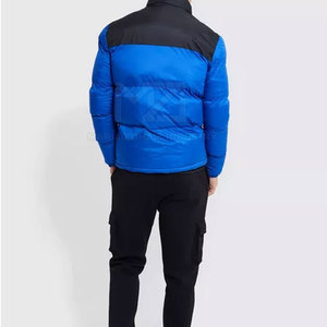 Chaquetas de Nylon Personalizadas para Hombre, Estilo Puffer, Cuello Alto, Ecológicas, Impermeables, Transpirables, Precio al por Mayor, Mangas Largas en Venta - Product Image 2