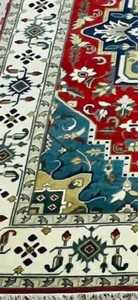 Alfombra hecha a mano de lana Hariz, Alfombras anudadas a mano con patrón abstracto personalizable para uso doméstico y hotelero - Product Image 4