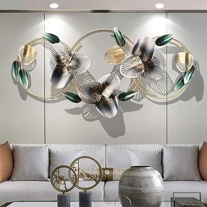 Metal <b>Art</b> Deco Modern Metal Wall <b>Clock</b> Garden Faux Stone Quartz Outdoor Wall <b>Clock</b> Unique Design l Wall <b>Clock</b> - Product Image 1