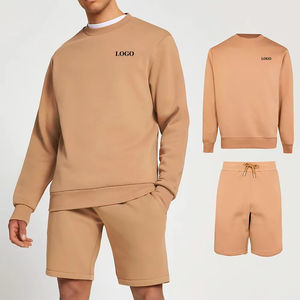 ชุดกางเกงขาสั้นสองชิ้นของผู้ชายชุดแฝดสำหรับใส่วิ่งใส่สบายโลโก้เองฤดูร้อน - Product Image 5