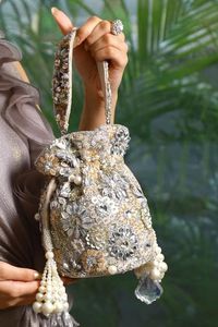 Style bohème broderie perle soirée pochettes fantaisie Design personnalisable en gros - Product Image 3