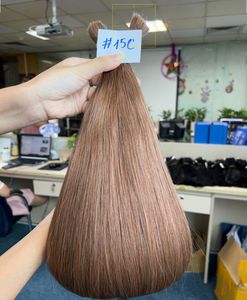 ผมต่อแท้เวียดนามแบบตรงธรรมชาติ เกรด 9A น้ำหนัก 100 กรัม ผมเวอร์จินดิบ สำหรับทำผม - Product Image 1