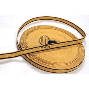 Tresse de dentelle en fil métallique de haute qualité OEM tresse de dentelle de cérémonie lingot d'or tresses de dentelle française - Product Image 3