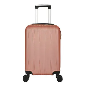Customized Luggage ABS Business Travel Luggage Stylish Luggage 360 Degree Spinning Wheel Universal Suitcase