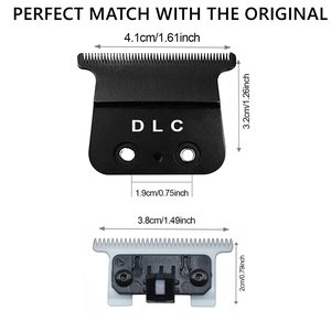 Cuchillas de Repuesto Profesionales de Acero Inoxidable para Recortadoras de Cabello, Modernas, Impermeables, con Características de Seguridad, Batería USB Eléctrica, Francesas - Product Image 4