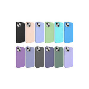 Coque de protection antichoc en silicone liquide rigide effaçable de qualité supérieure pour iPhone 14 11Pro XS 7 Plus A22 - Style Ins - Product Image 2