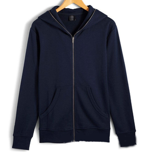Vente en Gros de Qualité Supérieure Logo Personnalisé Intégral Zippé Blouson en Strass pour Hommes Pull Manteau Sweat à Capuche Zippé pour Hommes - Product Image 1