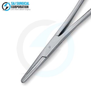 Pinzas de arteria profesionales Spencer Wells, abrazadera quirúrgica de acero inoxidable con dentados transversales para hemostasia - Product Image 5
