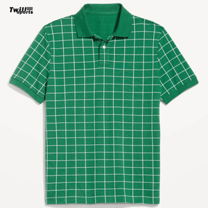 Camiseta Polo OEM con logotipo, ropa deportiva, camisetas elásticas de cuatro vías que absorben la humedad, camiseta Polo deportiva para hombre de secado rápido 2025 - Product Image 2