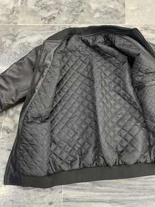 Veste en cuir de qualité supérieure 2026, fabriquée à la main en cuir d'agneau, vêtement de mode ou streetwear, veste en cuir fabriquée par Movatextiles - Product Image 3