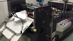 Tự động bảo vệ màn hình Pocket Wallet bưu phẩm Kim Cương Phong bì Flap gumming keo lớp phủ Máy làm - Product Image 6