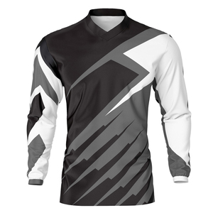 Fabricant High Men's Racing Motorbike Jersey Long Sleeve Quick Dry Breathable Motocross Shirt XL Low Wholesale - Product Image 3