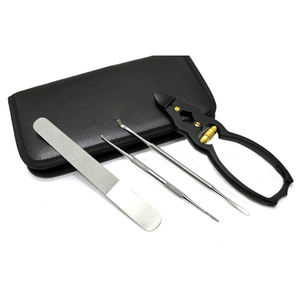 Herramientas Profesionales de Podología y Quiropodia de Acero Inoxidable de la Mejor Calidad, Duraderas, para el Tratamiento de Uñas Encarnadas, con Abertura de Mandíbula Ancha y Curvada - Product Image 1