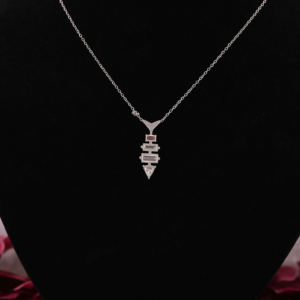 Colgante en forma de pez, colgante delicado de oro macizo de 18 KT de diamante cultivado en laboratorio de múltiples formas personalizado para joyería personalizada, - Product Image 5