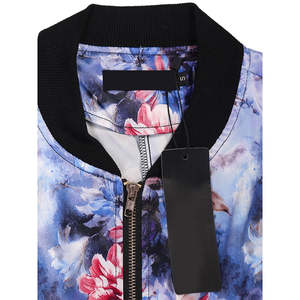 Chaqueta de bombardero cálida de invierno para mujer, gran oferta de manga larga, chaqueta de bombardero de diseño personalizado OEM para mujer con colores de logotipo personalizados - Product Image 3