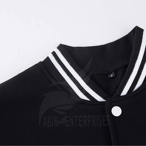 Men's Top-Notch High Quality Cotton Letterman <b>Jacket</b> <b>Slim</b> <b>Fit</b> Casual Stand Winter Comfortable Durable Breathable Customized - Product Image 4