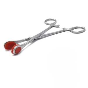 ชุดเครื่องมือคีมจับลิ้น Young Tongue Seizing Forceps ขนาด 6.5 นิ้ว ด้ามตรง สแตนเลส ยางนุ่ม ใช้แรงมือ ได้รับการรับรองมาตรฐาน CE - Product Image 5