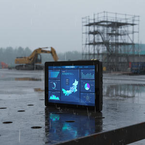 Tableta PC Industrial Portátil Resistente con Android <span class=keywords><strong>13</strong></span>, IP67 a Prueba de Agua, Pantalla de 10.1 <span class=keywords><strong>Pulgadas</strong></span>, 4G LTE, GPS, NFC y Escáner de Código de Barras - Product Image 1