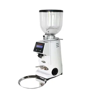 顶级意大利专业咖啡研磨机，适合咖啡馆和HORECA平毛刺64毫米白色